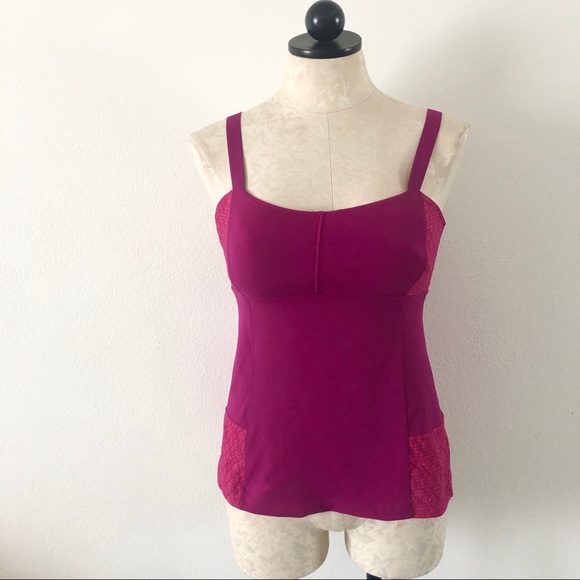 Prana Tops - Prana pink and fuchsia active wear work out tank